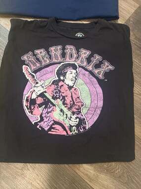 Authentic Hendrix Jimi Hendrix Are You Experienced Graphic T-Shirt XL